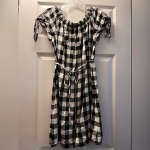 Gingham Summer Dress/Coverup
